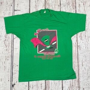 Vintage Shamrock Run St Patrick's Day Irish Screen Stars Single Stitch 80s tee
